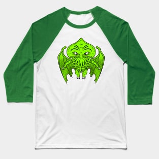 Cool Funny Call of Cute Cthulhu Lovecraft "The Great Old One" Baseball T-Shirt